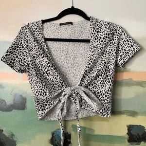 Brandy Melville Spotted Top